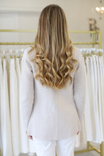 Elegant Knit Blazer, Sugar Cookie