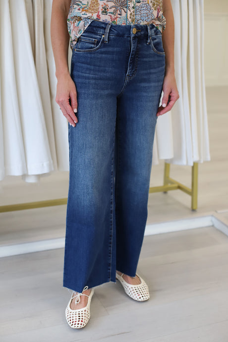 Meg High Rise Wide Leg Jean, Inexhaustible