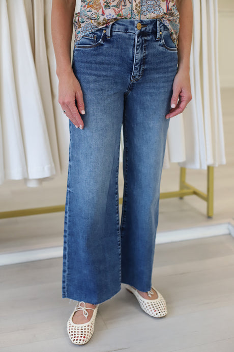 Meg High Rise Wide Leg Jean, Toughness