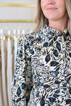 Lawson Cotton Teal Animal Shirt