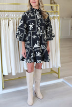 Black Betsy Floral Dress