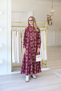 Classic Shirtdress, Bramble Motifs
