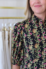 Rosie Shirt Dress, Berrywood Scroll