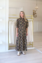 Rosie Shirt Dress, Berrywood Scroll