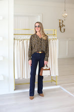 Olive Paisley Blouse