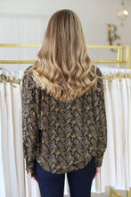 Olive Paisley Blouse