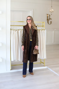 Classic Faux Fur Vest