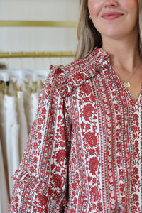 Chloe Top, Rust