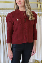 Liza Cotton Blend Knit Jacket