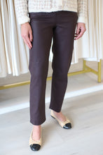 Kennedy High Rise Crop Straight Coated Jean, 28" Inseam