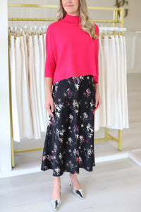 Aja Ortho Sweater, Fuchsia