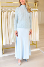 Edie Charmeuse Skirt, Above The Cloud