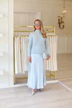 Edie Charmeuse Skirt, Above The Cloud