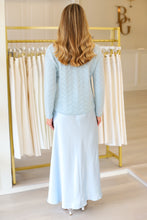 Edie Charmeuse Skirt, Above The Cloud