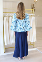 Edie Charmeuse Skirt, Midnight Navy