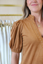 Hampton Mini Dress, Brown Sugar
