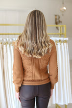 Chloe Cardigan, Brown Sugar