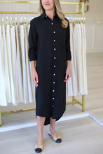 Black Tencel Midi Dress