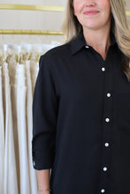 Black Tencel Midi Dress