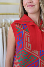 Poppy Pullover Vest, Vintage Monogram