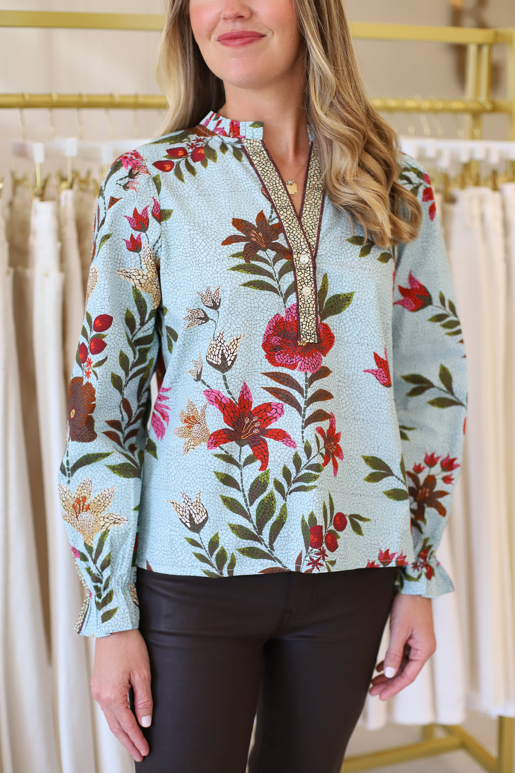 Ashley Top, Opal Mosaic