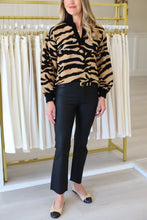 Lolli Sweater, Tiger Jacquard