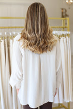 Oyster Button Blouse