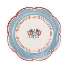 Flag Paper Plate - 8"