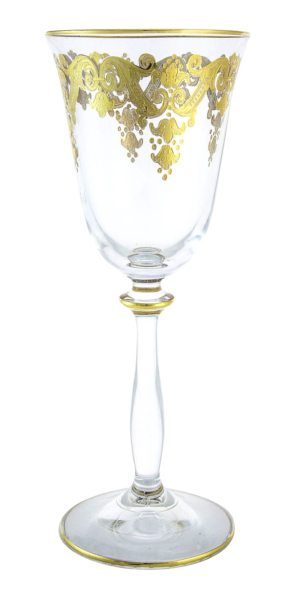 Victorian Gold Water Glass