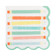 Pencil Cocktail Napkin [Pack of 24]