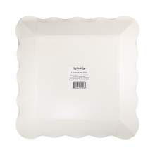 Black Gingham 10" Paper Plate [Pack of 8]