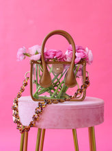 Molly Clear Bag, Saddle