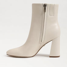 Daria Block Heel Bootie, Modern Ivory Leather