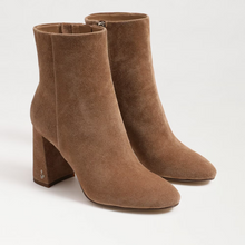 Daria Block Heel Bootie, Almond Taupe