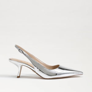 Bianka Slingback Pump, Soft Silver