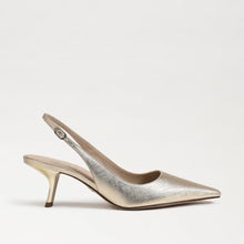 Bianka Slingback Pump, Golf Leaf Metallic