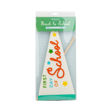 First Day of School Felt Pennant