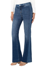 Hannah Flare Jean with Blocking Details, 32" Inseam