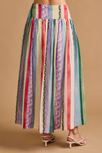 Edith Skirt, Garden Stripe