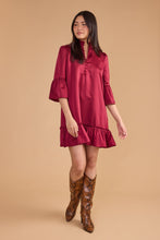 Chelsea Dress, Beet Red