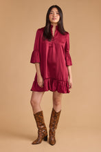 Chelsea Dress, Beet Red