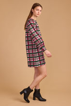 Leslie Dress, Party Plaid Combo