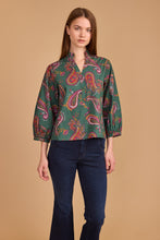 Daniella Top, Winter Paisley Large
