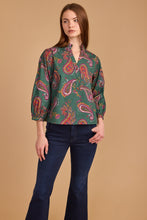 Daniella Top, Winter Paisley Large