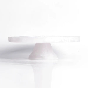 Large Footed Cake Stand, White