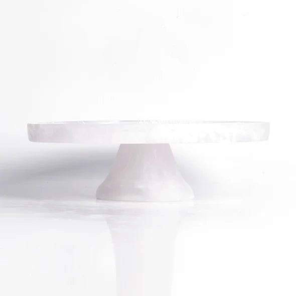 Large Footed Cake Stand, White