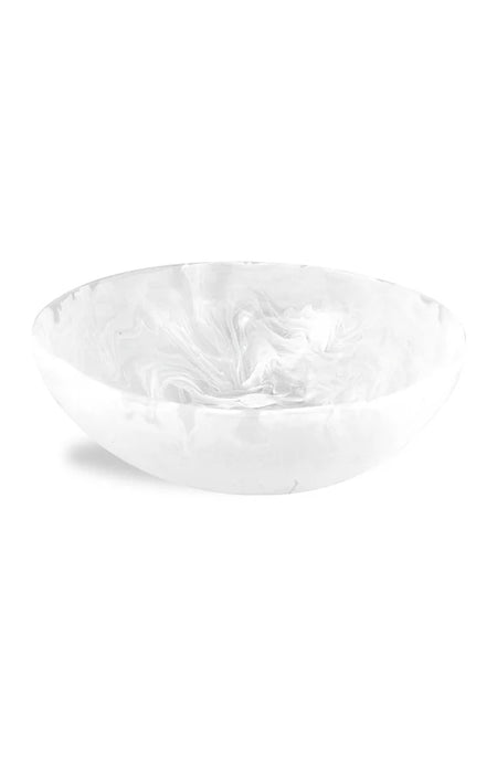 Large Wave Bowl, White