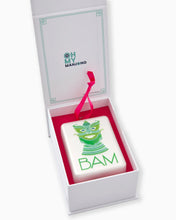 Mint Dragon Mahjong Ornament