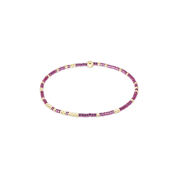 Hope Unwritten Bracelet, Pink Metallic