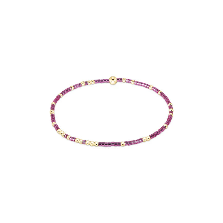 Hope Unwritten Bracelet, Pink Metallic